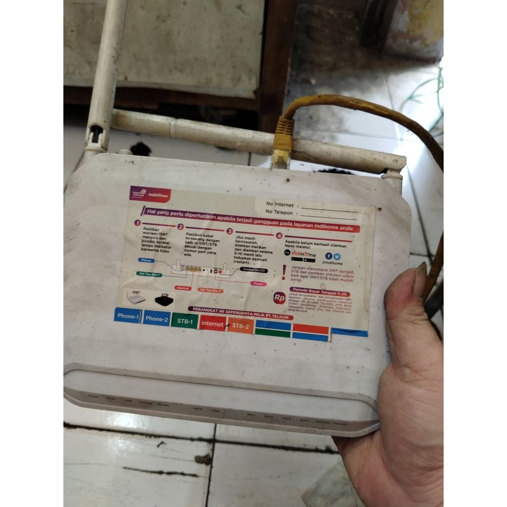 router Indihome bekas