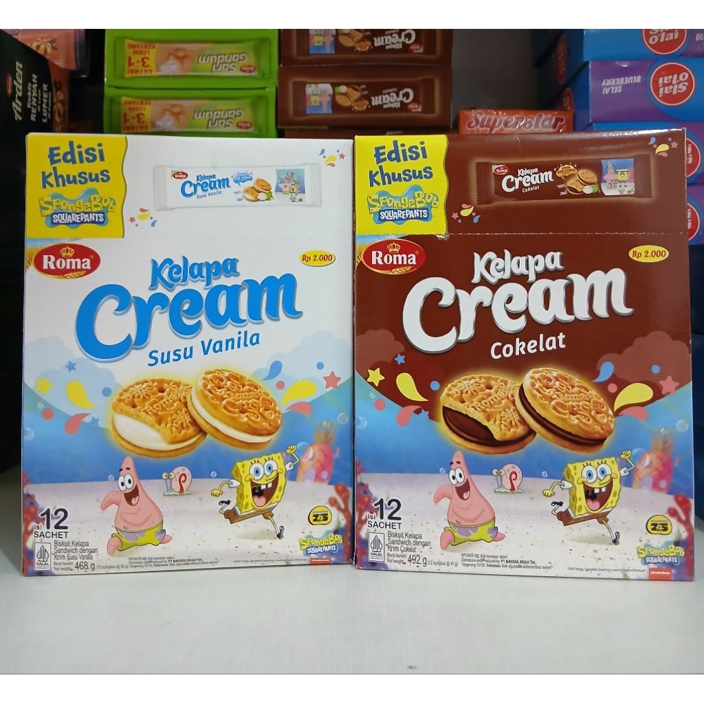 ROMA KELAPA CREAM COKLAT