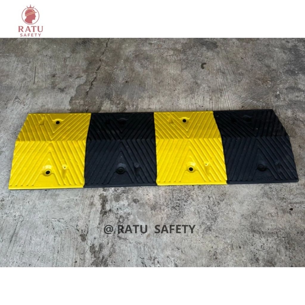 Rubber Speedbump 1M 5CM / Karet Polisi Tidur 1M 5CM