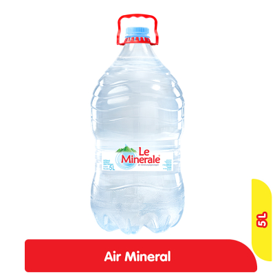 LE MINERALE AIR MINERAL KEMASAN GALON 5 LITER