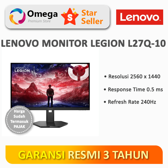 Monitor Lenovo Legion 27Q-10 27" 240Hz