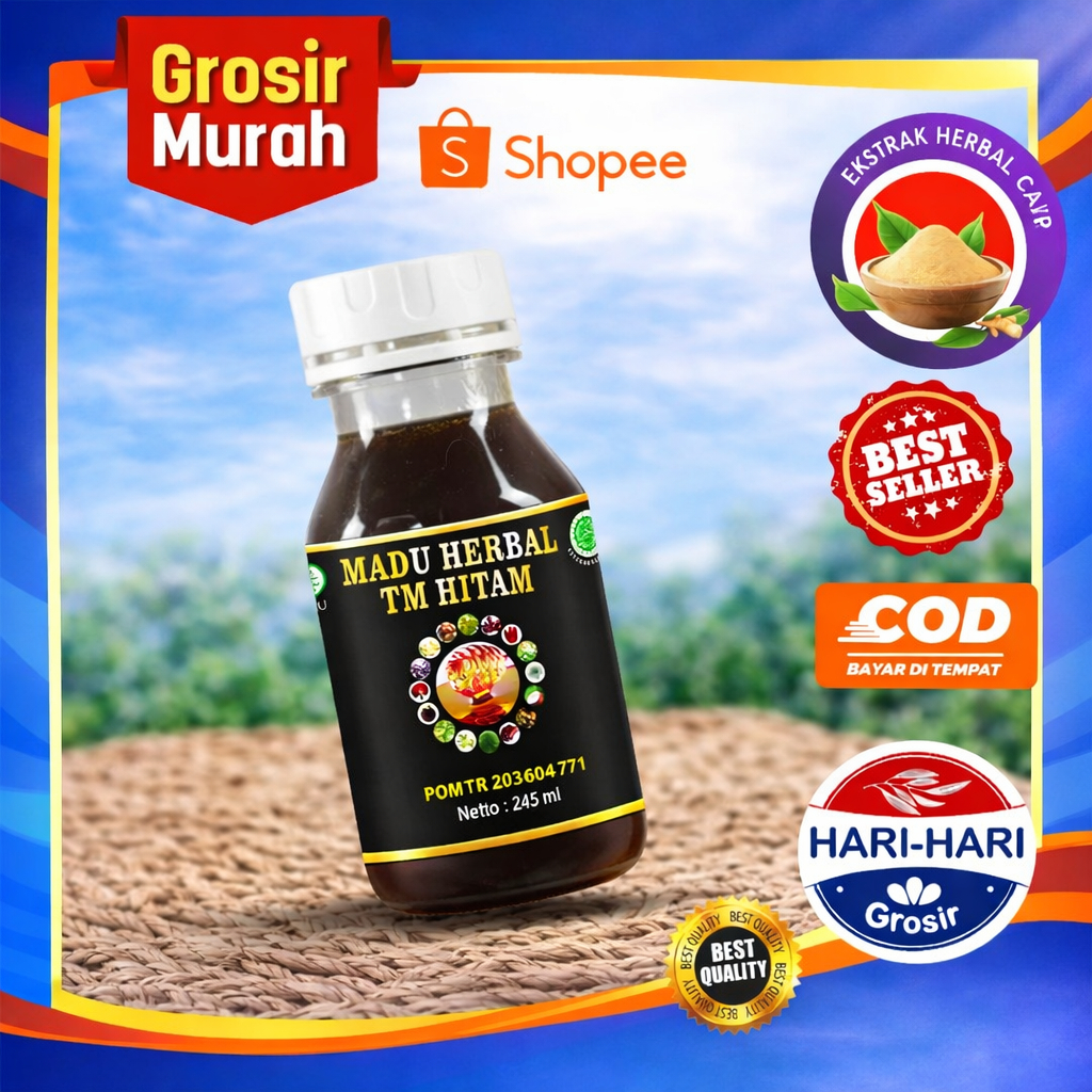 Madu Hitam Herbal Tasnim TM Hitam Membantu Menjaga Daya Tahan Tubuh