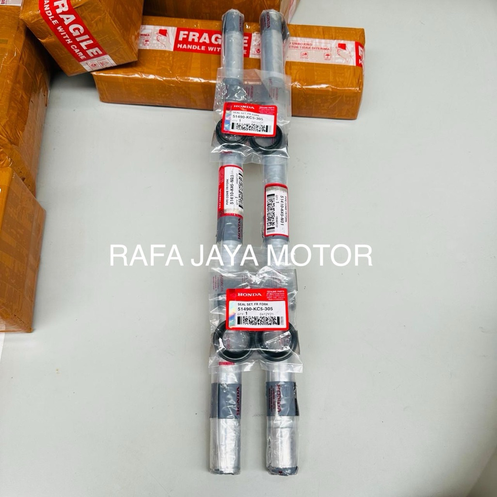 As Shock Depan 2pcs + Seal Shock + Seal Abu Honda CB 150r LED New CBR 150 LED K45