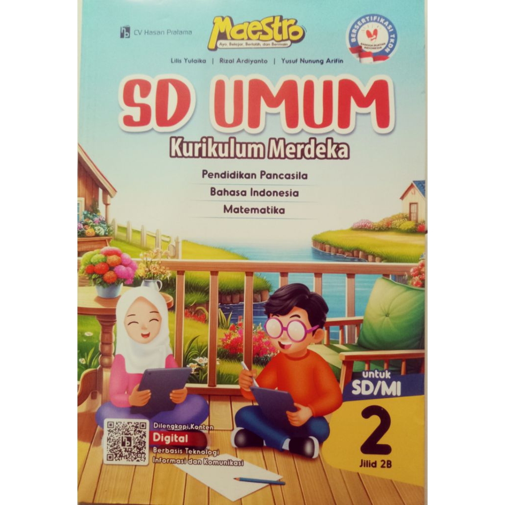 Buku LKS Terpadu Maestro Kelas 2 Kurikulum Merdeka Semester 2