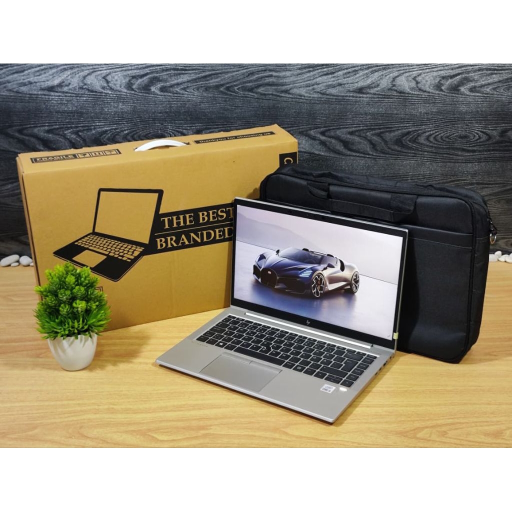 LAPTOP HP ELITEBOOK 840 G7 CORE i5 GENERASI 10 RAM 8 GB SSD 256 GB LAYAR FHD 14INCH BODI FULL ALUMUN