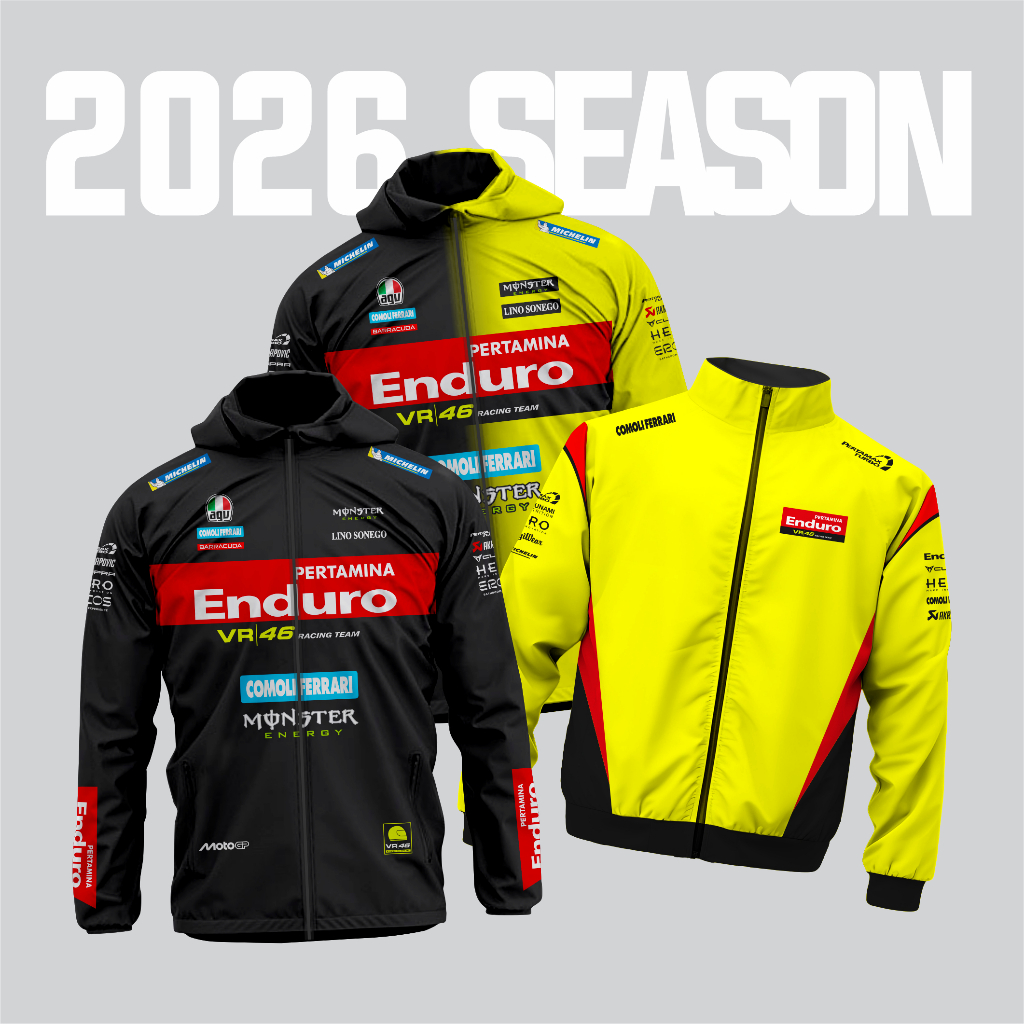JAKET MOTOR LIVERY MOTOGP FULL PRINTING WINDBREAKER