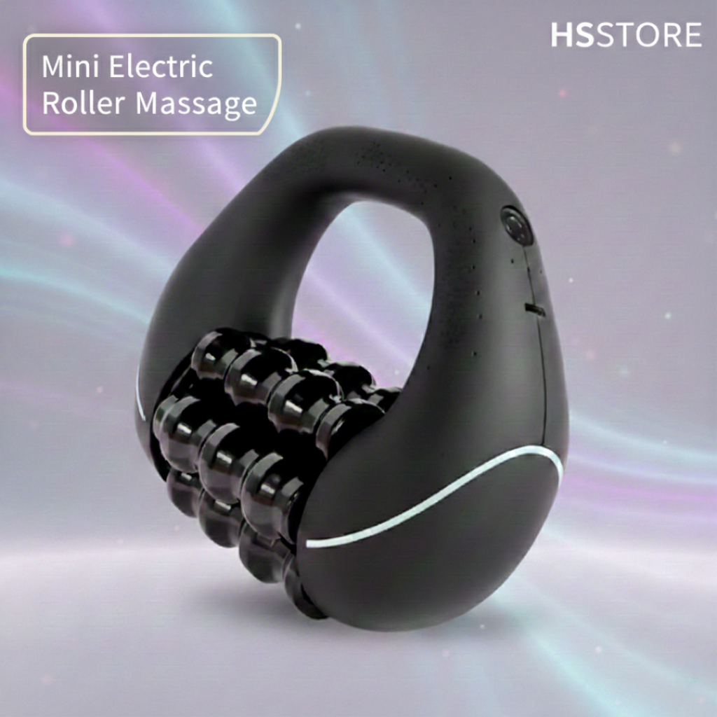 Mini Electric Roller Massage Portable Handheld Massage Roller
