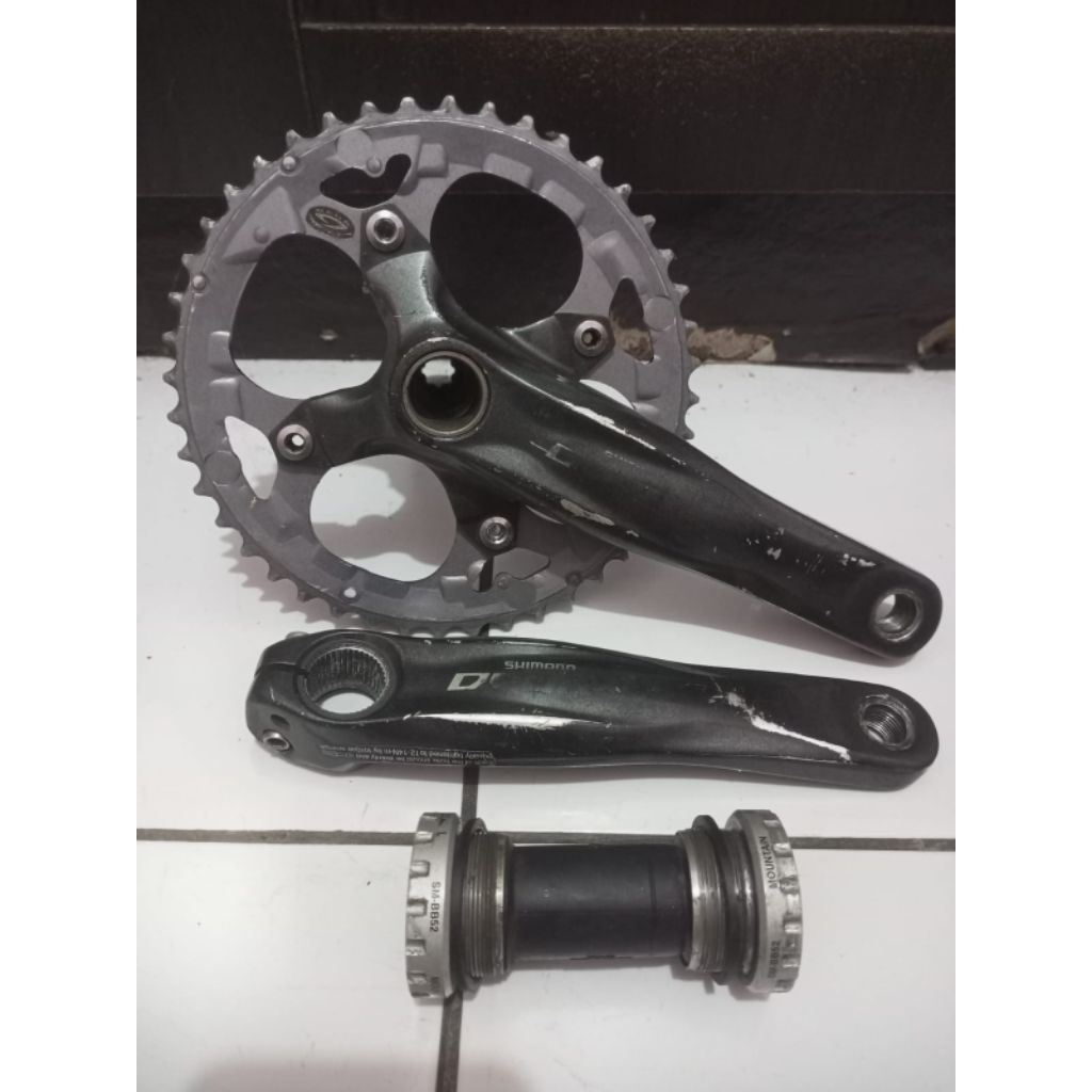 crank Shimano deore aloy