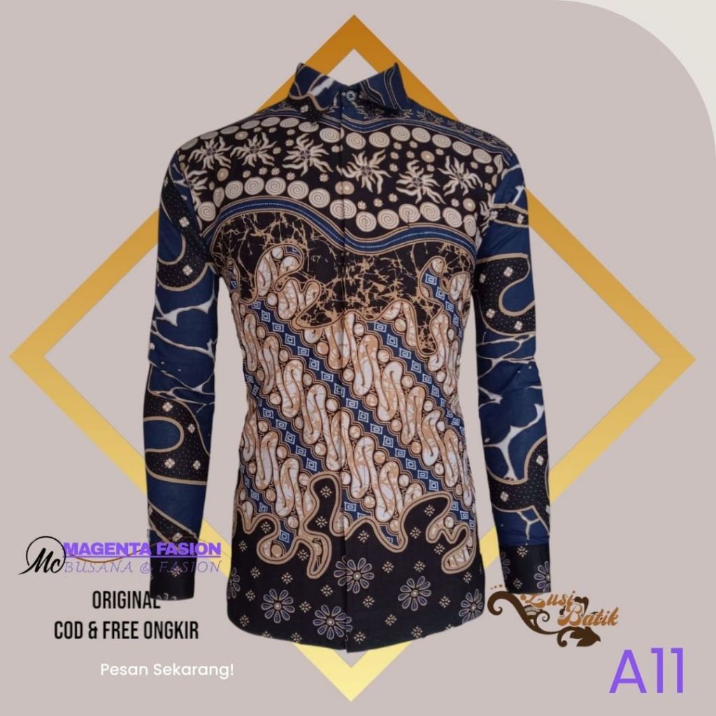 BAJU BATIK PAKAIAN BATIK PRIA BATIK KEREN BAJU KONDANGAN BAJU LEBARAN BAJU BATIK TERKINI