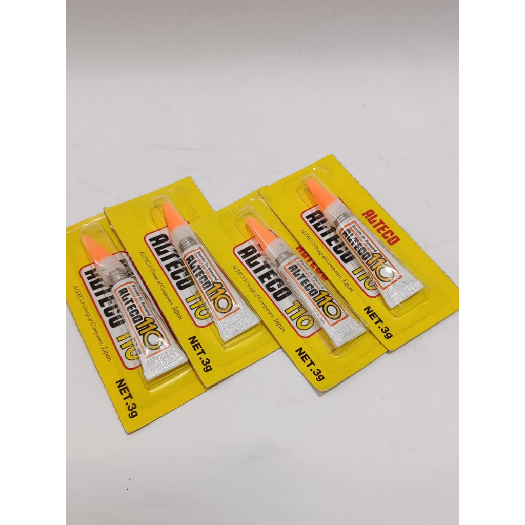 Lem Super Glue Alteco 3 Gram - Rekat Kuat, Aman, Praktis