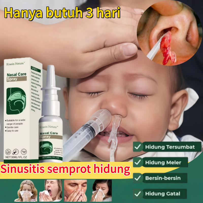 Nasal spray Sinusitis semprot hidung Nasal care spray Hidung tersumbat Nasal Spray Bayi Nasal Spray 