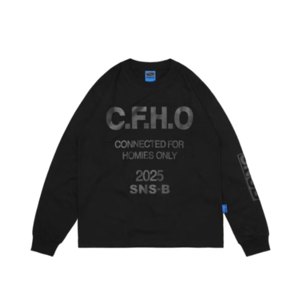 LOONGSLEEVE | SNSB WORLD | CFHO BLACK BLACK/BLACK WHITE||