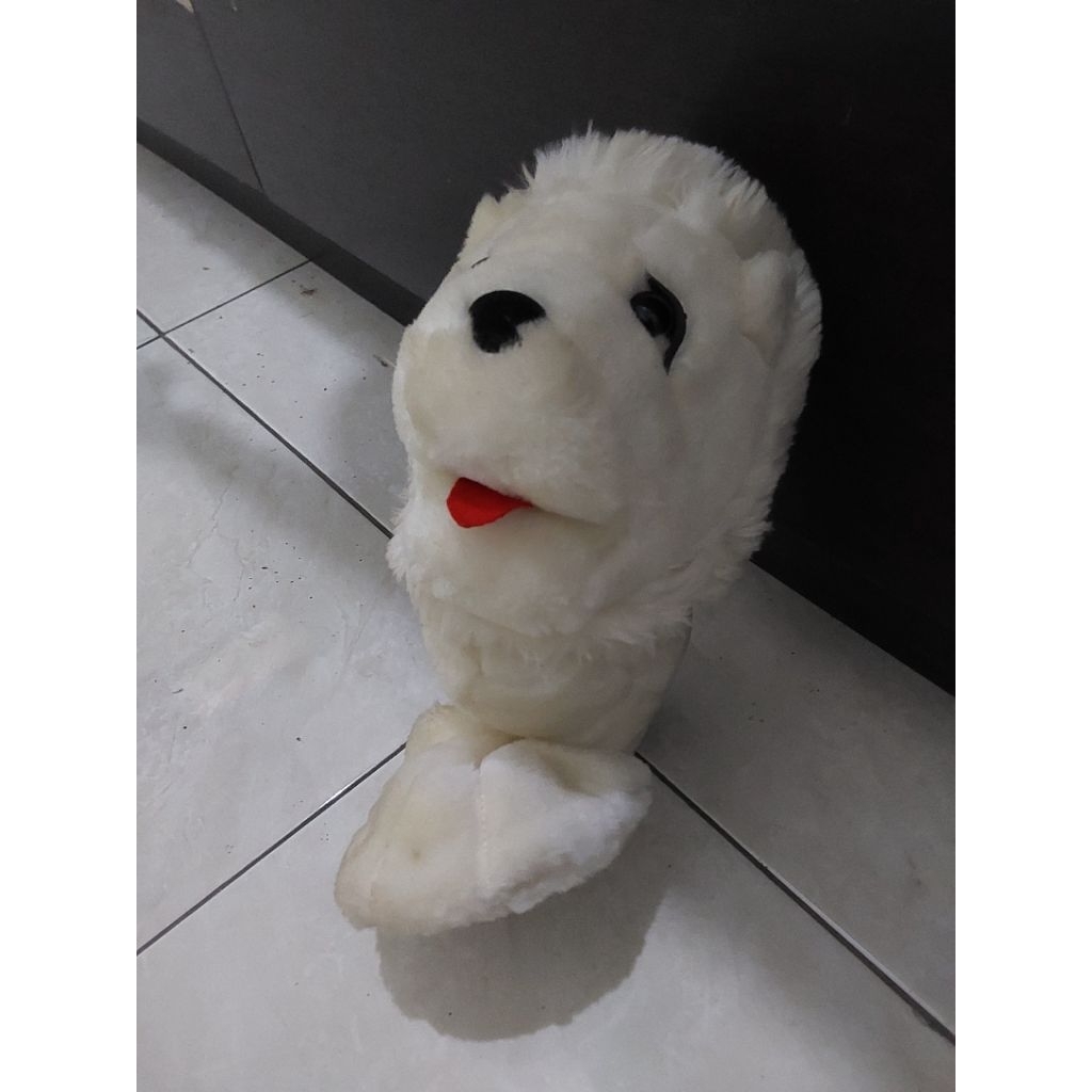 Boneka singa souvenir ASLI dari Singapura  (import) Preloved