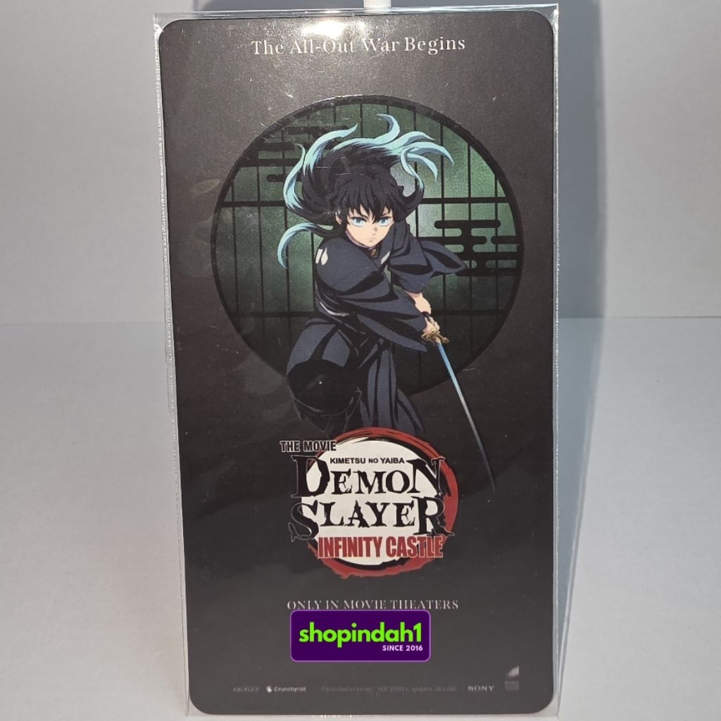 LIMITED EDITION Collectible Ticket (CT) CGV <DEMON SLAYER: KIMETSU NO YAIBA INFINITY CASTLE> A Tokit