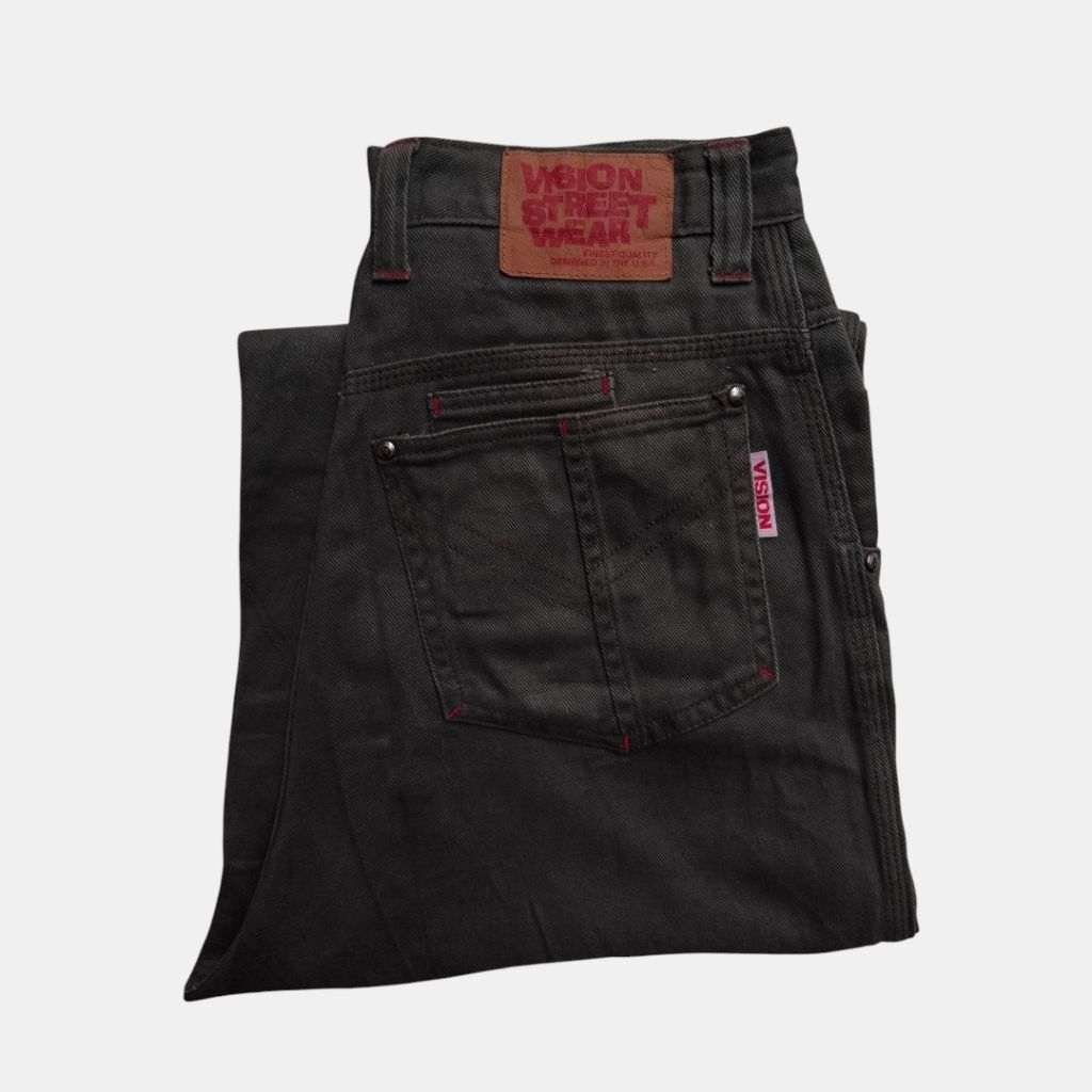 Y2K vision streetwear baggy jeans not fubu xlarge south pole dog town