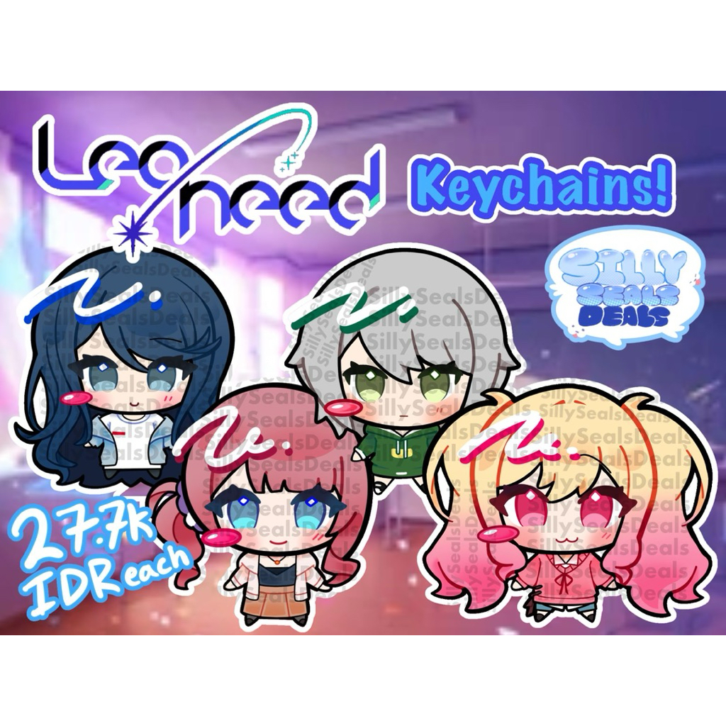Leo/need PJSK Acrylic Keychains