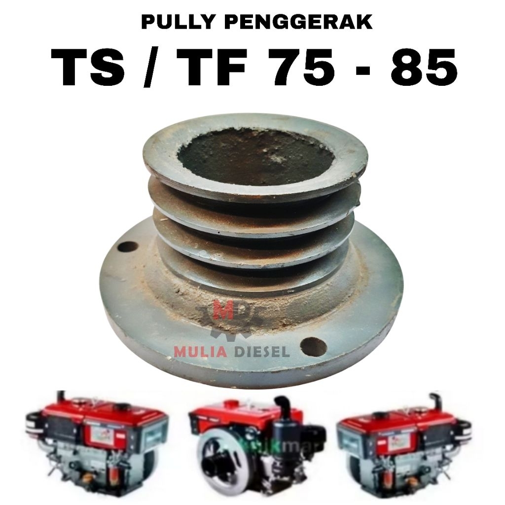 Pully Penggerak Poli Mesin Diesel Yanmar TF75 TF85 4 INCI TF 85