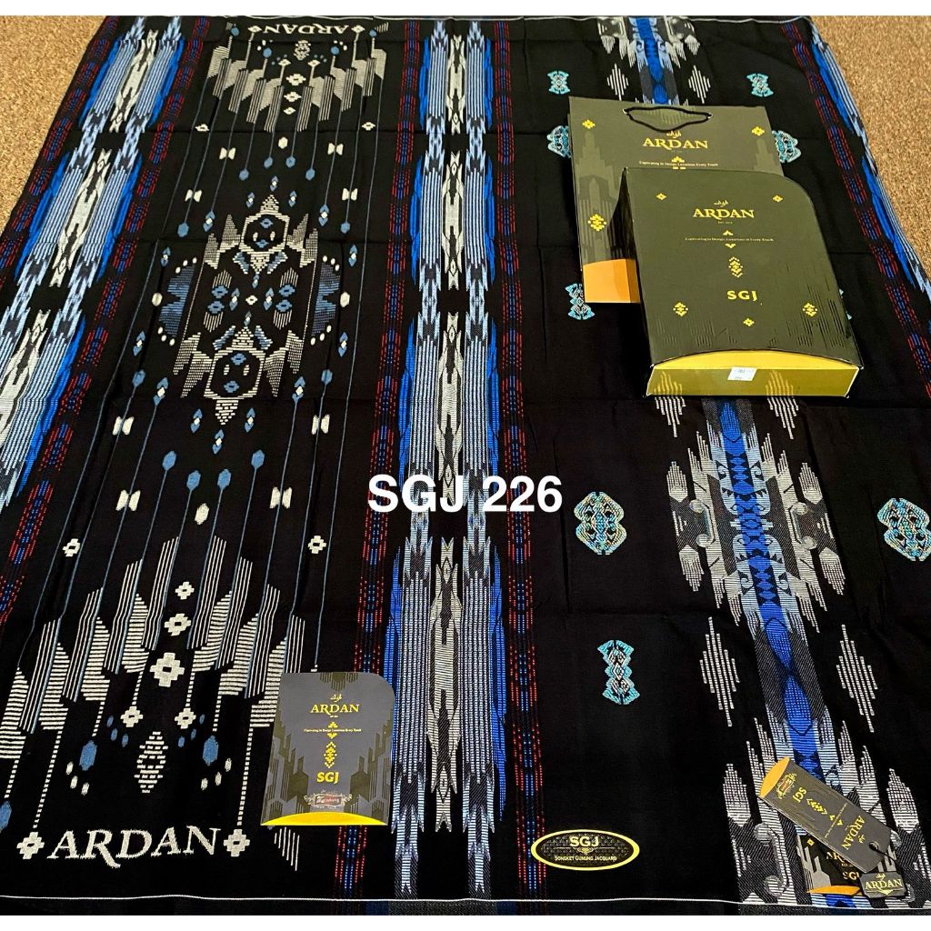SARUNG NEW ARDAN SGJ GOLD MOTIF ISTIMEWA