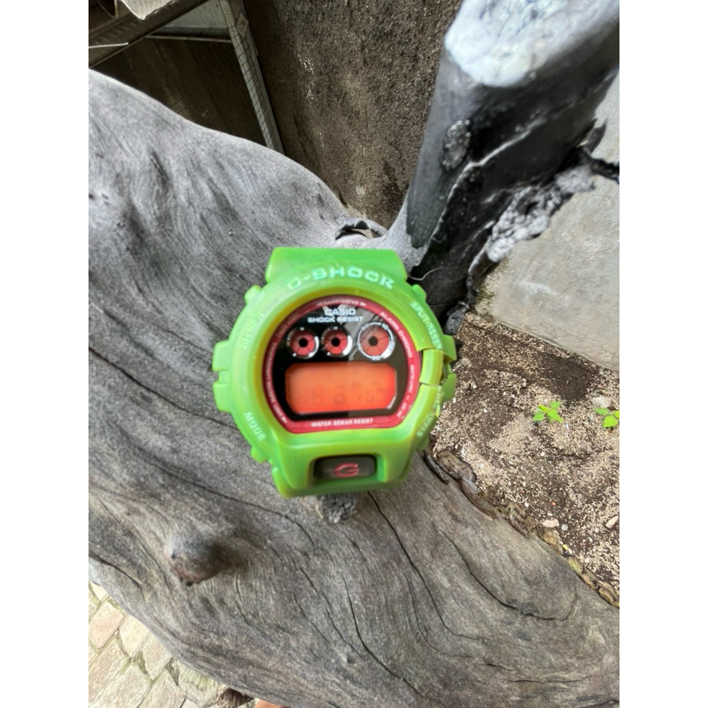 modul gshock dw 6900 sb kondisi sunburn