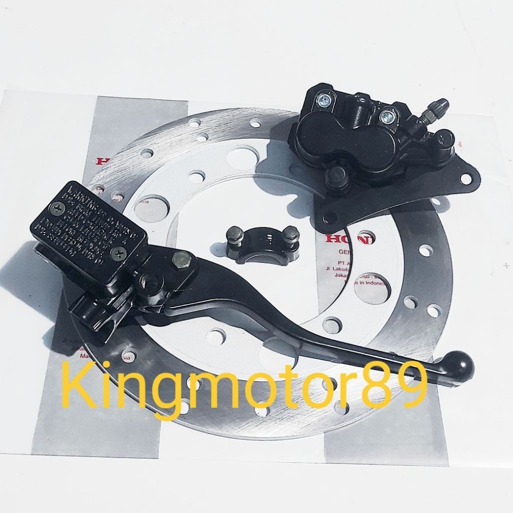 Piringan+Kaliper+Master Rem Depan Honda Tiger Lama, Megapro Lama