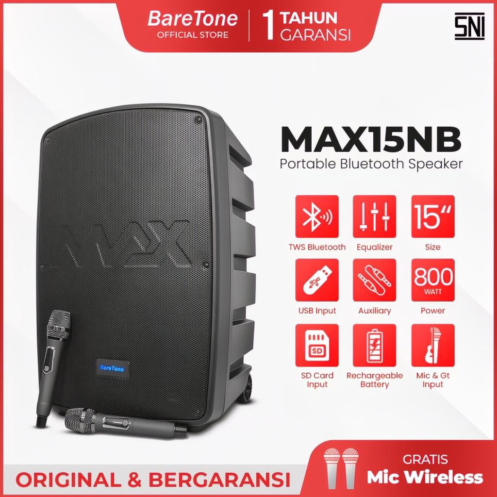 Speaker Aktif Baretone 15 NB