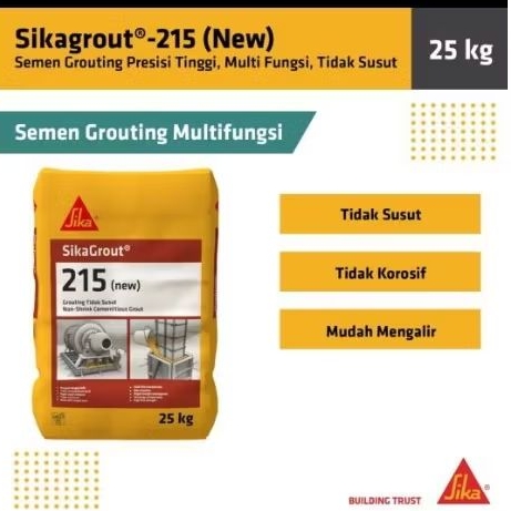 SikaGrout 215 New Semen Grouting Beton 25kg