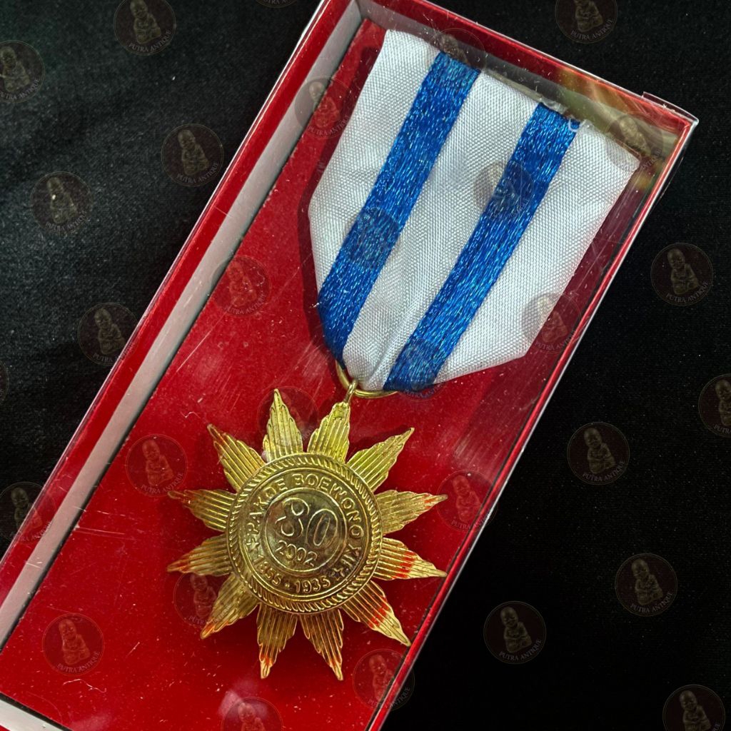 Bross Pin Baju Beskap Bahan Kuningan Sepuh Emas