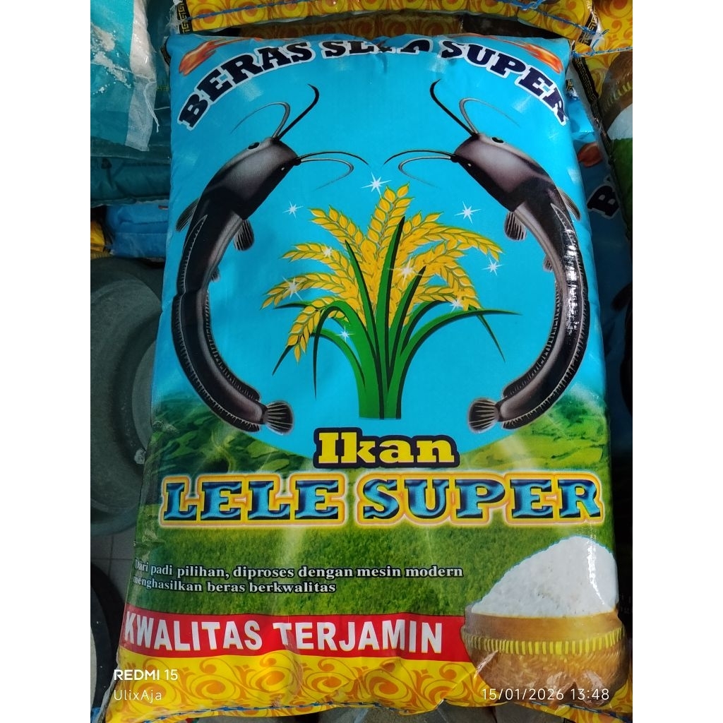 Beras 25kg, 20kg | Rojolele Kualitas Baik | Utuh Pulen Bersih | Dikemas Karung