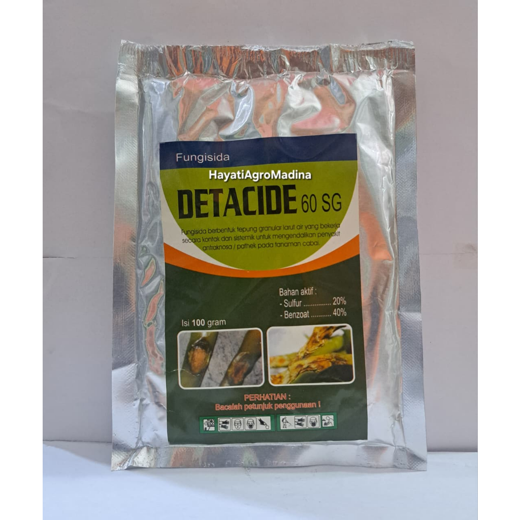 FUNGISIDA DETACIDE 60 SG - 100 GRAM