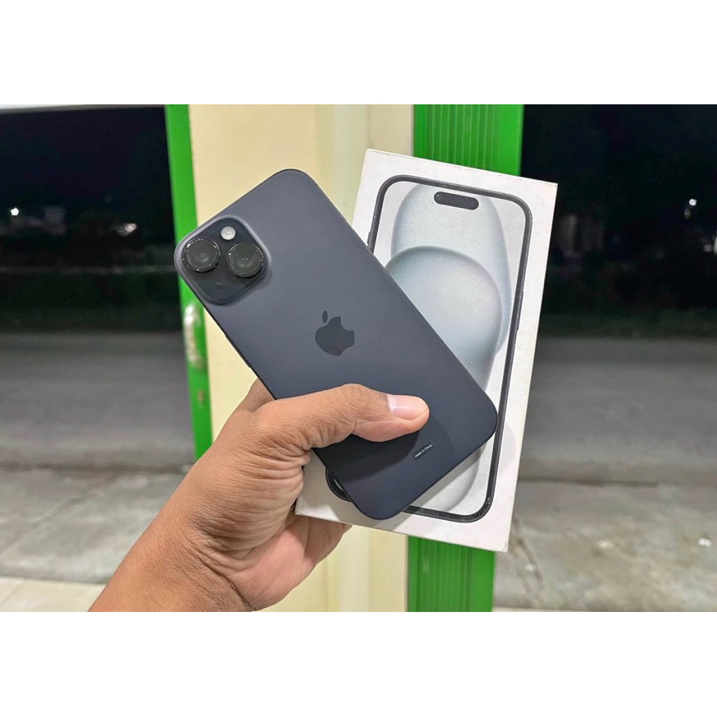 iphone 15 128 ibox ( second )  @iphone 15