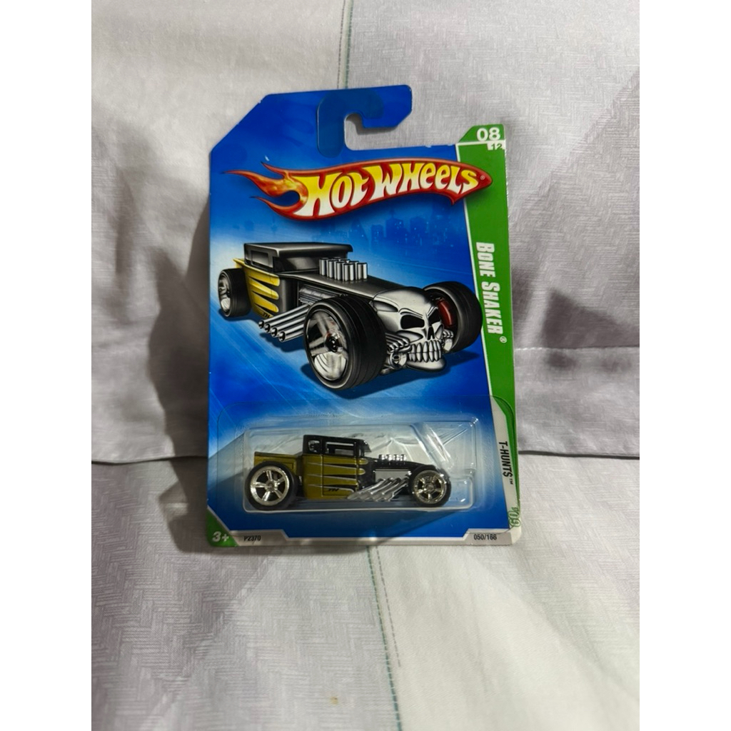 HOTWHEELS HOT WHEELS BLUE CARD SUPER TREASURE HUNT BONE SHAKER