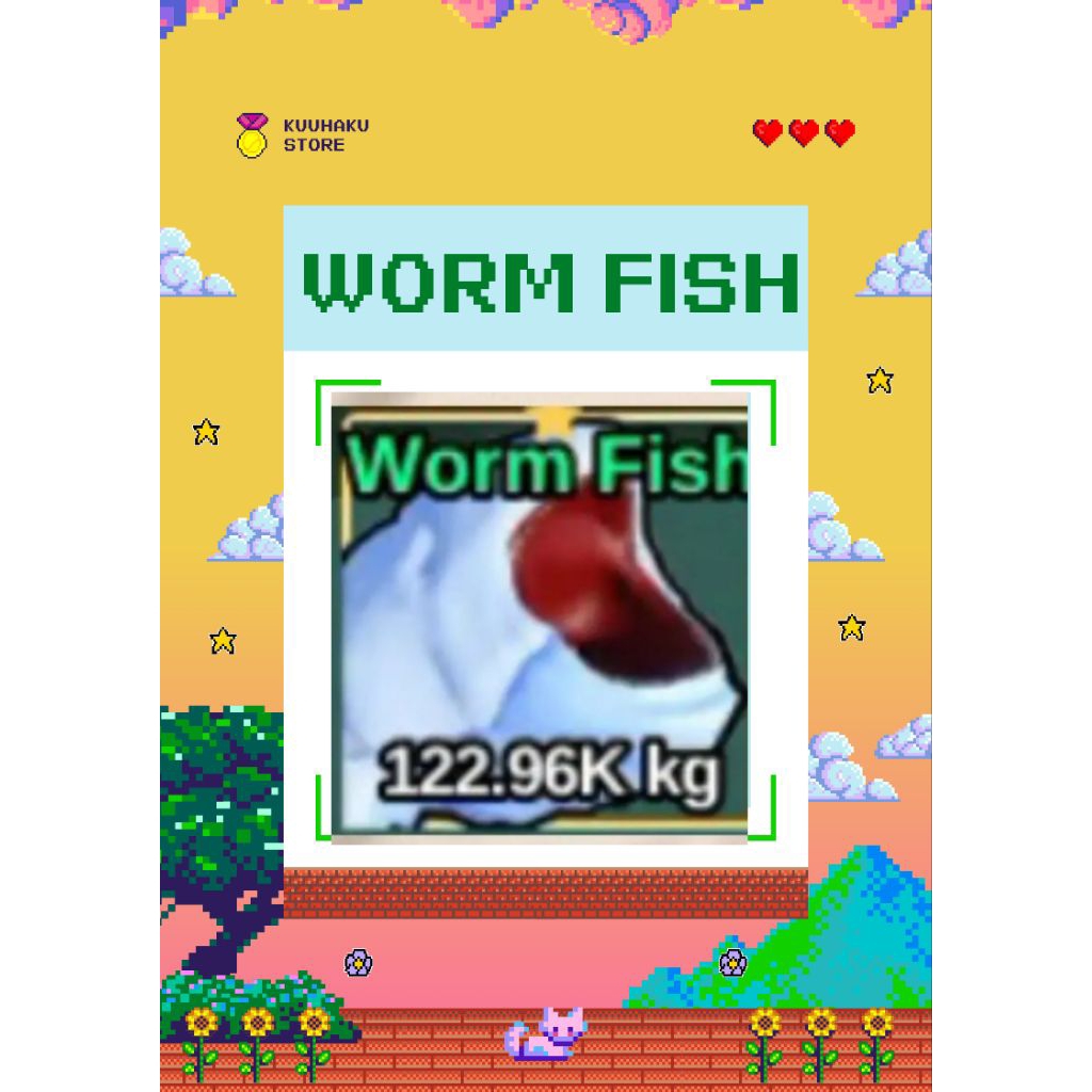 SECRET WORM FISH IT