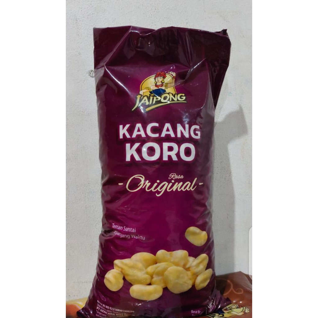 1 ball isi 3 kg kacang koro asin kupas jaipong harga murah grosir cemilan bandung