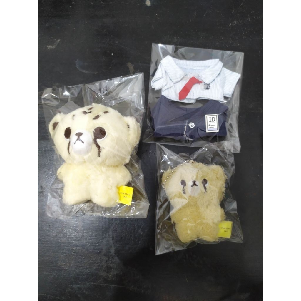 Cheetah Lee Mark Lee Doll 7cm & 10cm (tag kuning) baju doll 10cm