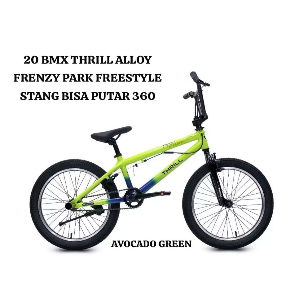 (BATAM) Sepeda 20 BMX THRILL FRENZY PARK ALLOY FREESTYLE ROTOR