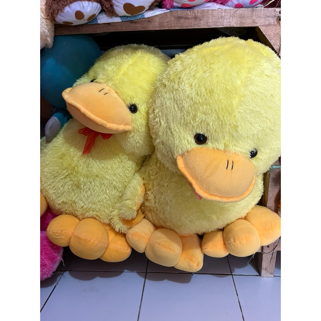 boneka bebek super jumbo besar warna kuning lucu