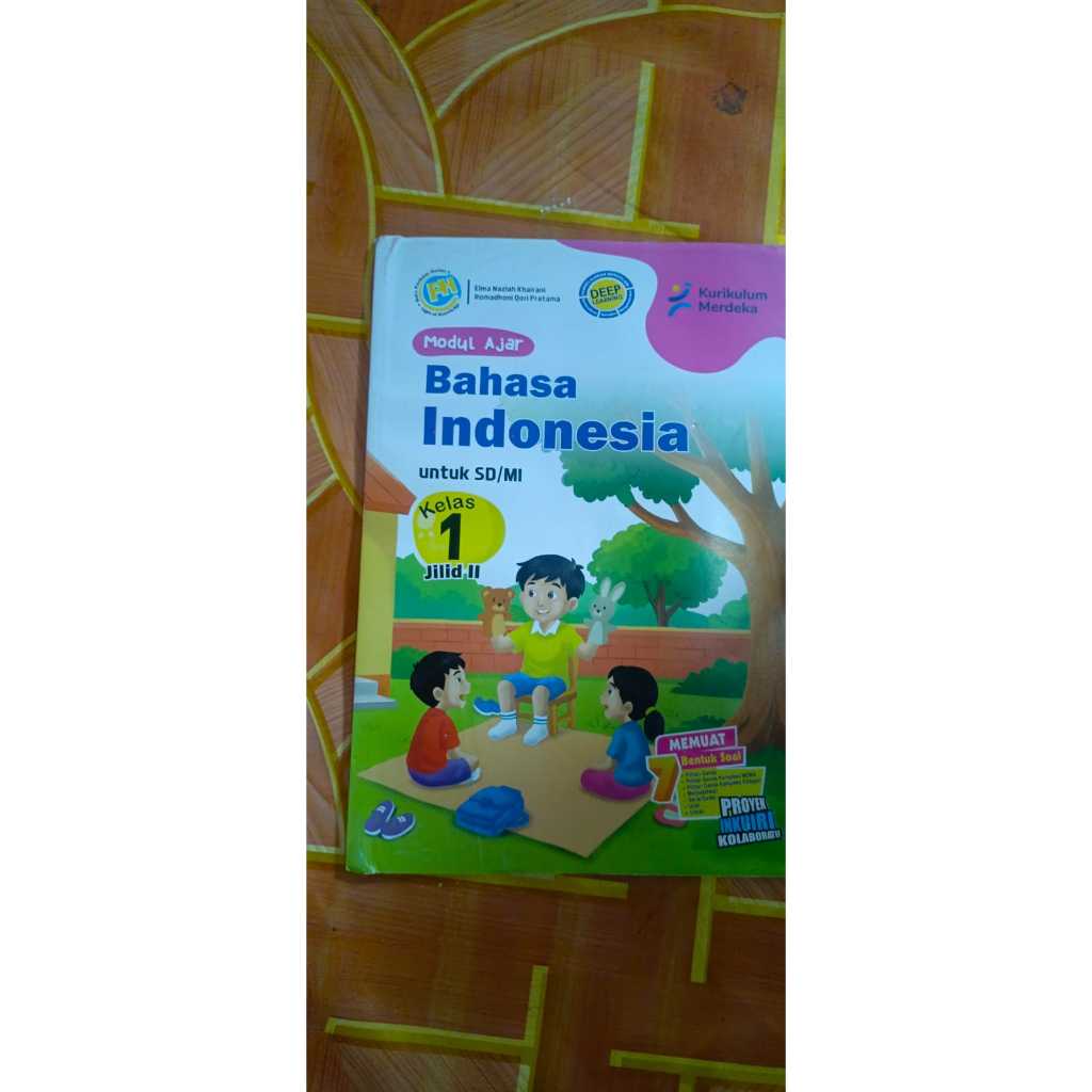 LKS PUSTAKA PERSADA KELAS 1 BAHASA INDONESIA SEMSTER 2 TERBITAN 2025