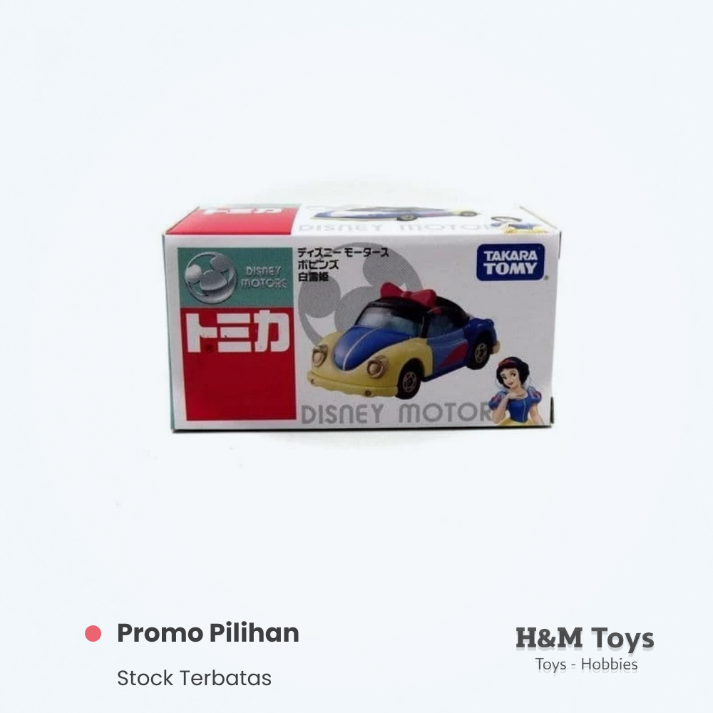 Tomica Disney Poppin Snow White Disney Pixar - Promosi Terbatas