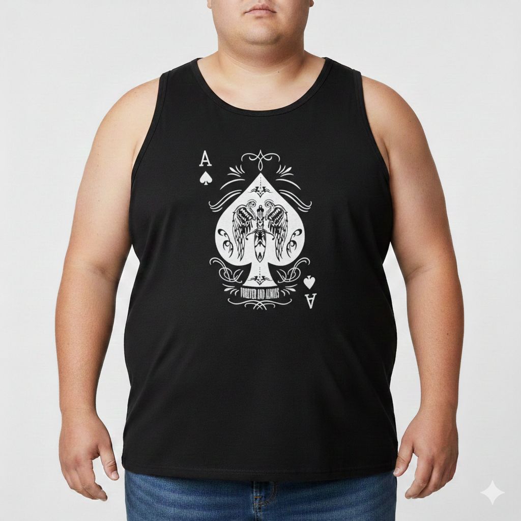 KAOS SINGLET JUMBO PRIA DAN WANITA 2XL 3XL 4XL 5XL KATUN