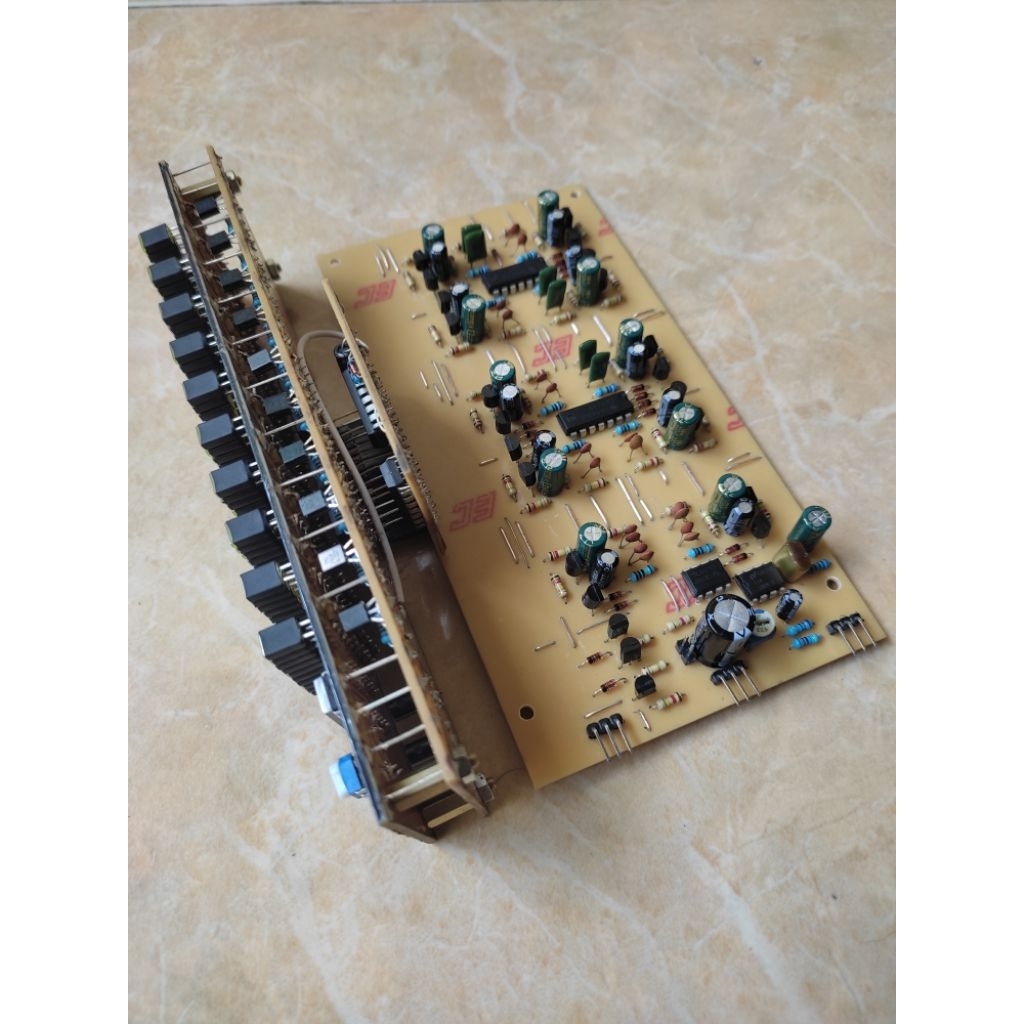 DIY 10 Band Dot Bar Peak Hold Led Vu Analog Spectrum Analyzer