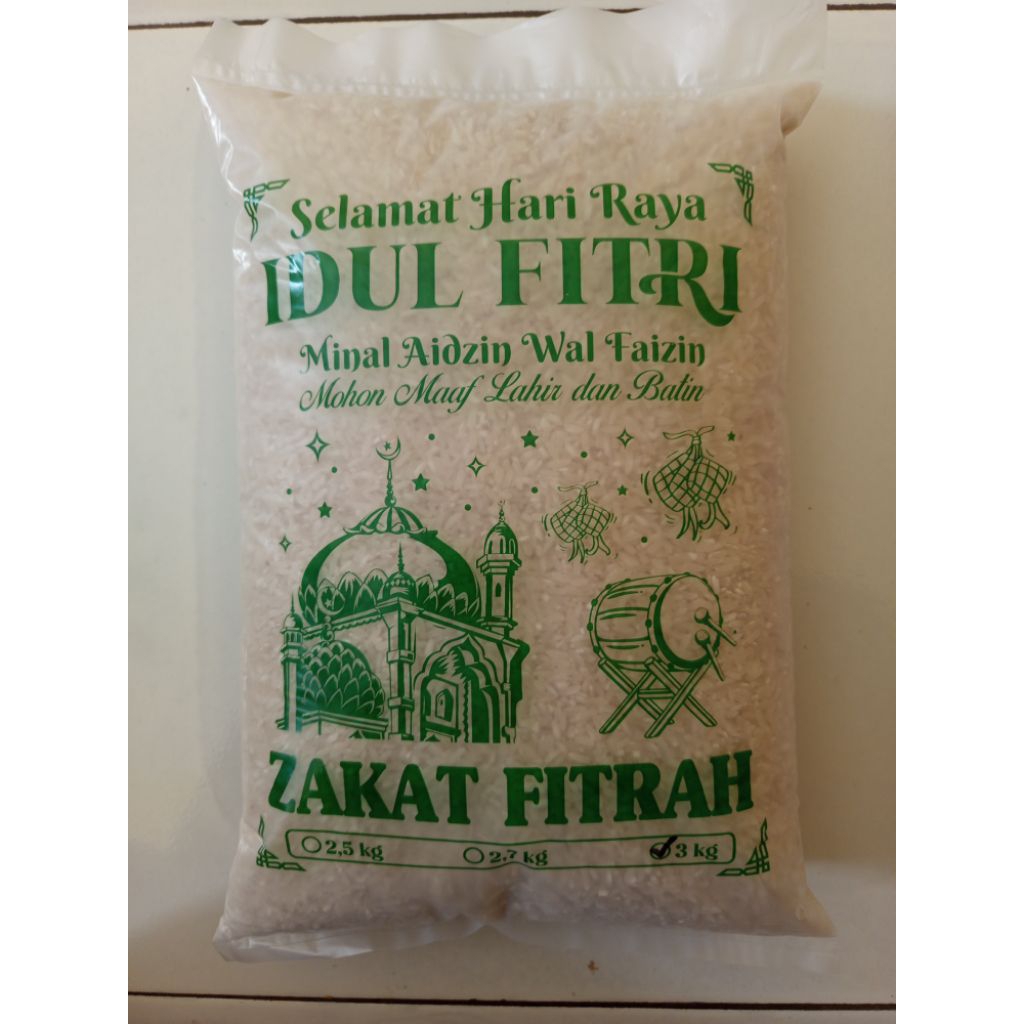 BERAS PULEN IDUL FITRI - BERAS ZAKAT FITRAH 3KG READY STOK