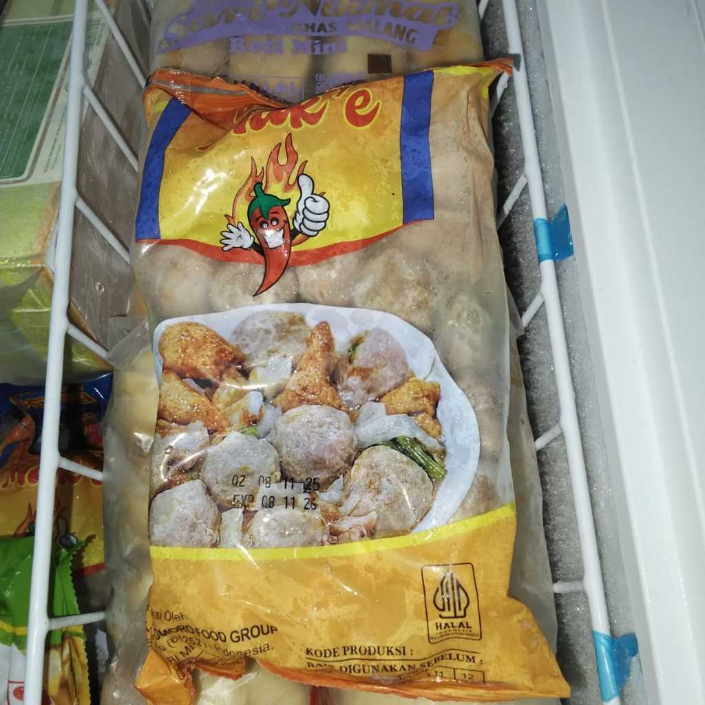Mak'e Pentol Bakso Super Pedas Isi 50 Pcs Terasa Pedasnya
