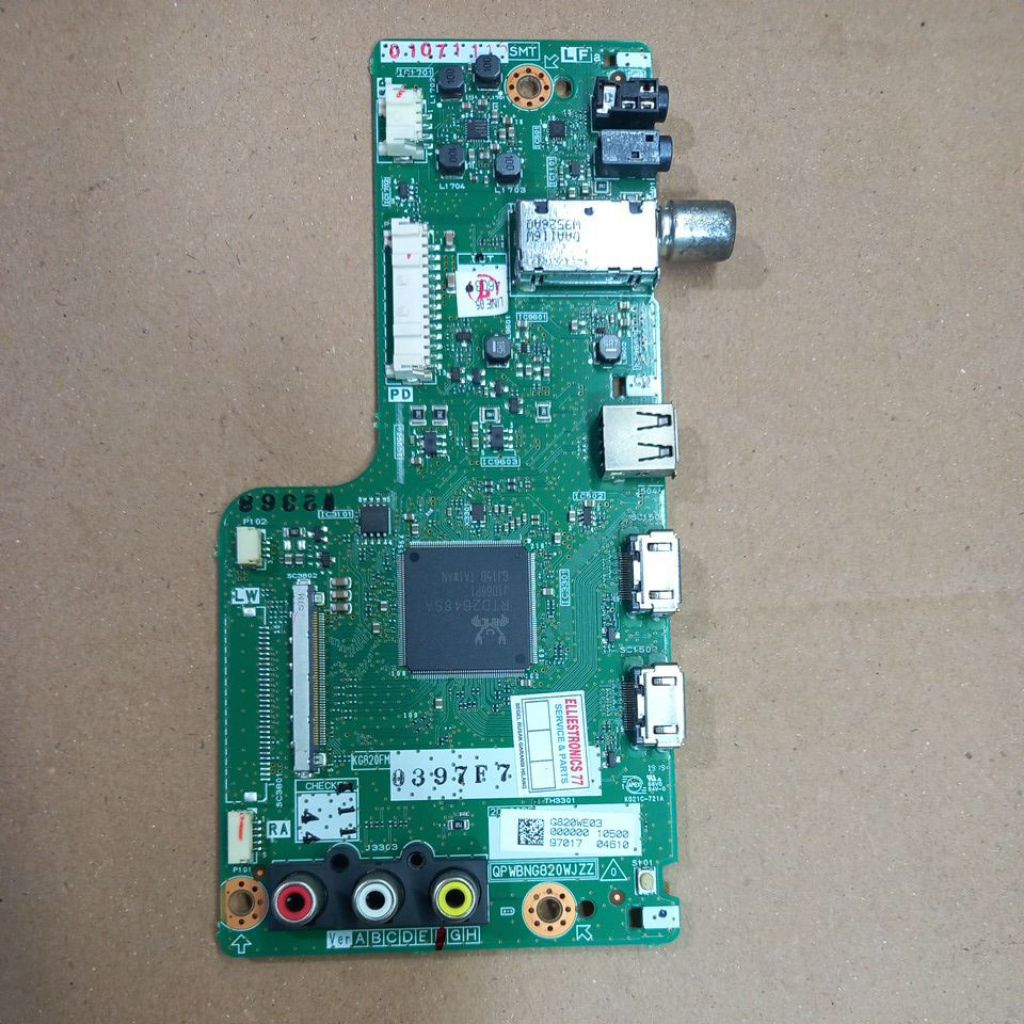 MB MAINBOARD MOTHERBOARD SHARP 40SA5100I 40SA5001I 40SA5100 40SA5001