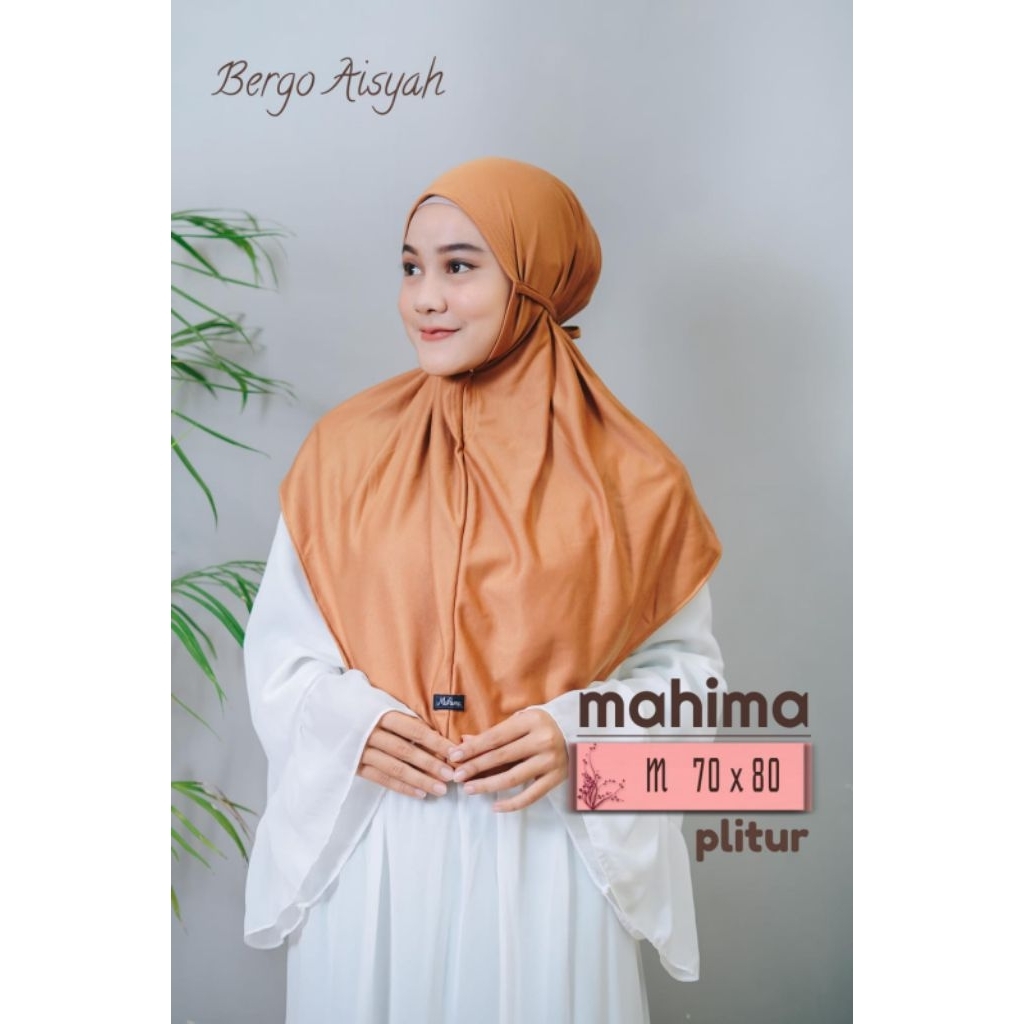 Jilbab Mahima size M | Jilbab Bergo | Hijab Mahima