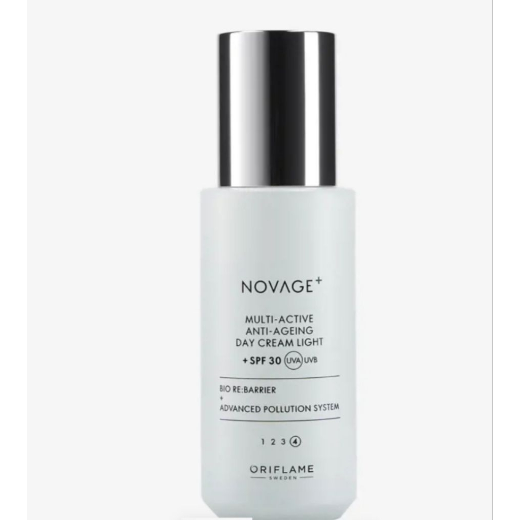 novage multi active anti ageing day cream light spf 30