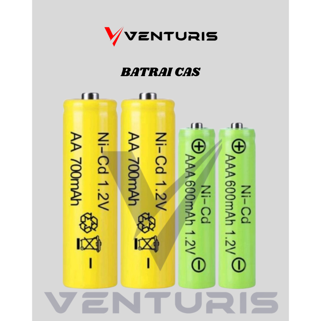 Baterai Cas Baterai Rechargerable Cas Baterai AA dan AAA Rechargeable