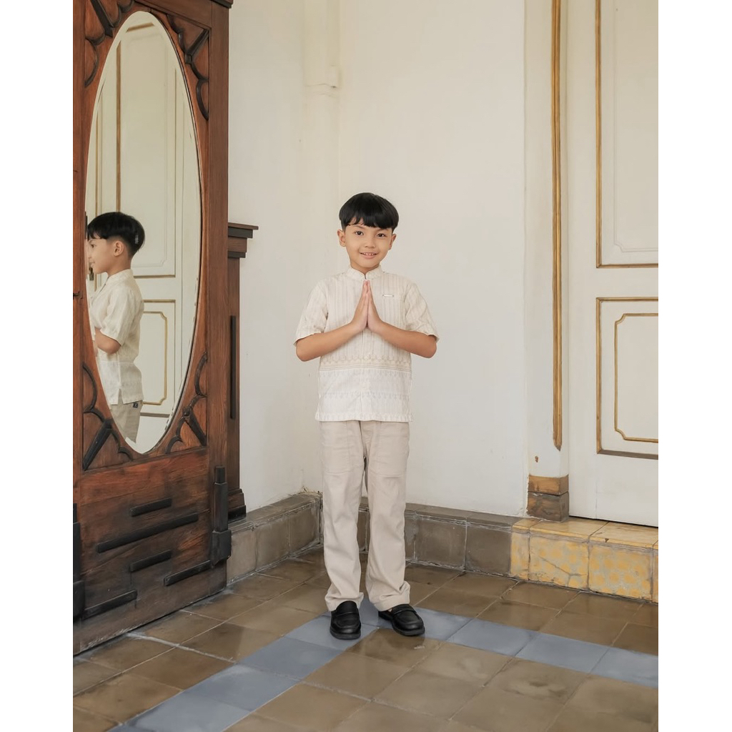 KAMIMA PADANG - Bale Series - Ravi Kids Shirt in Luxe - Koko Anak