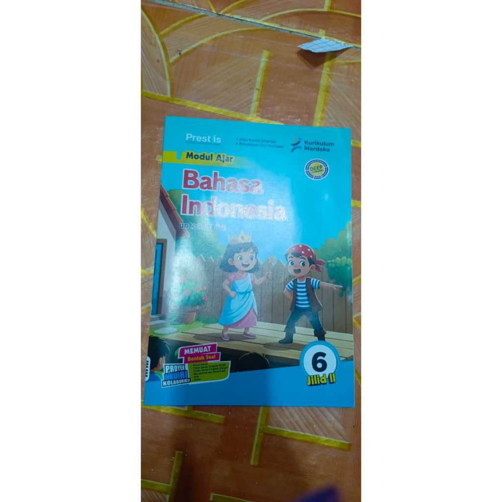 LKS PUSTAKA PERSADA KELAS 6 BAHASA INDONESIA SEMSTER 2 TERBITAN 2025