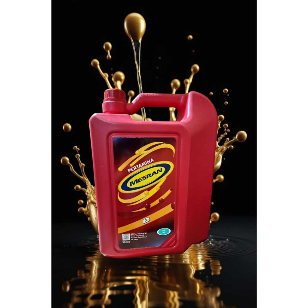 10 Liter Pertamina Mesran B SAE 40 - Oli Mesin Diesel Berkualitas Tinggi