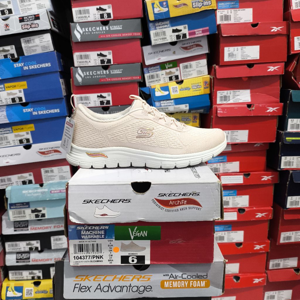 Sepatu Slip On Wanita SKECHERS ARCH FIT ORIGINAL